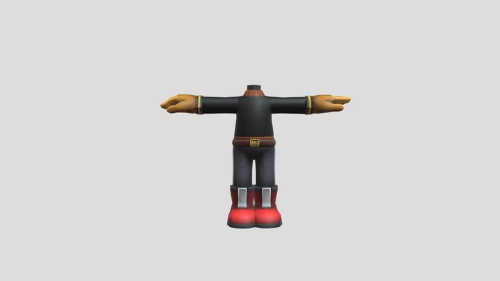 Super Smash Bros for Nintendo 3DS - Mii Brawler 3D Model