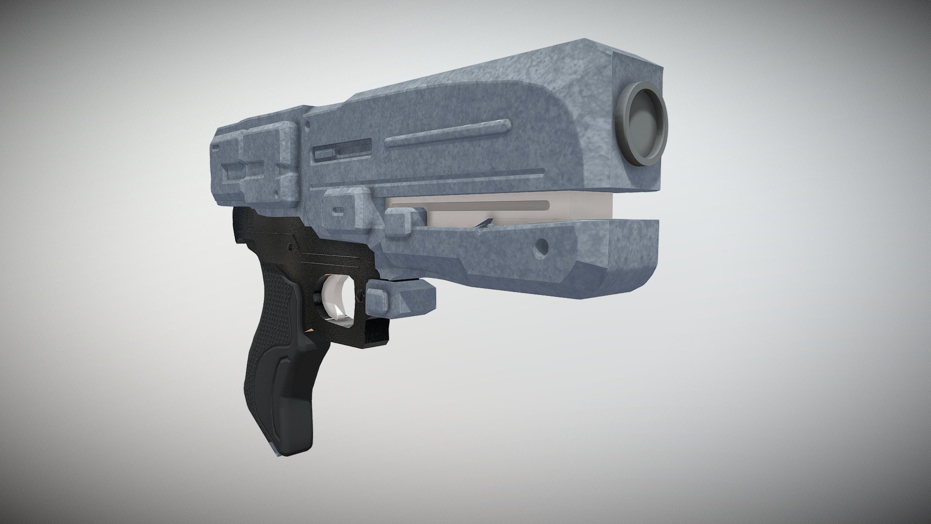 Futuristic gun - Download Free 3D model by ItsGamertor (@jakecanepa20 ...