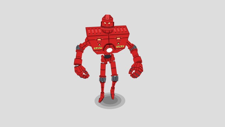 TA55ART Robot 3D Model