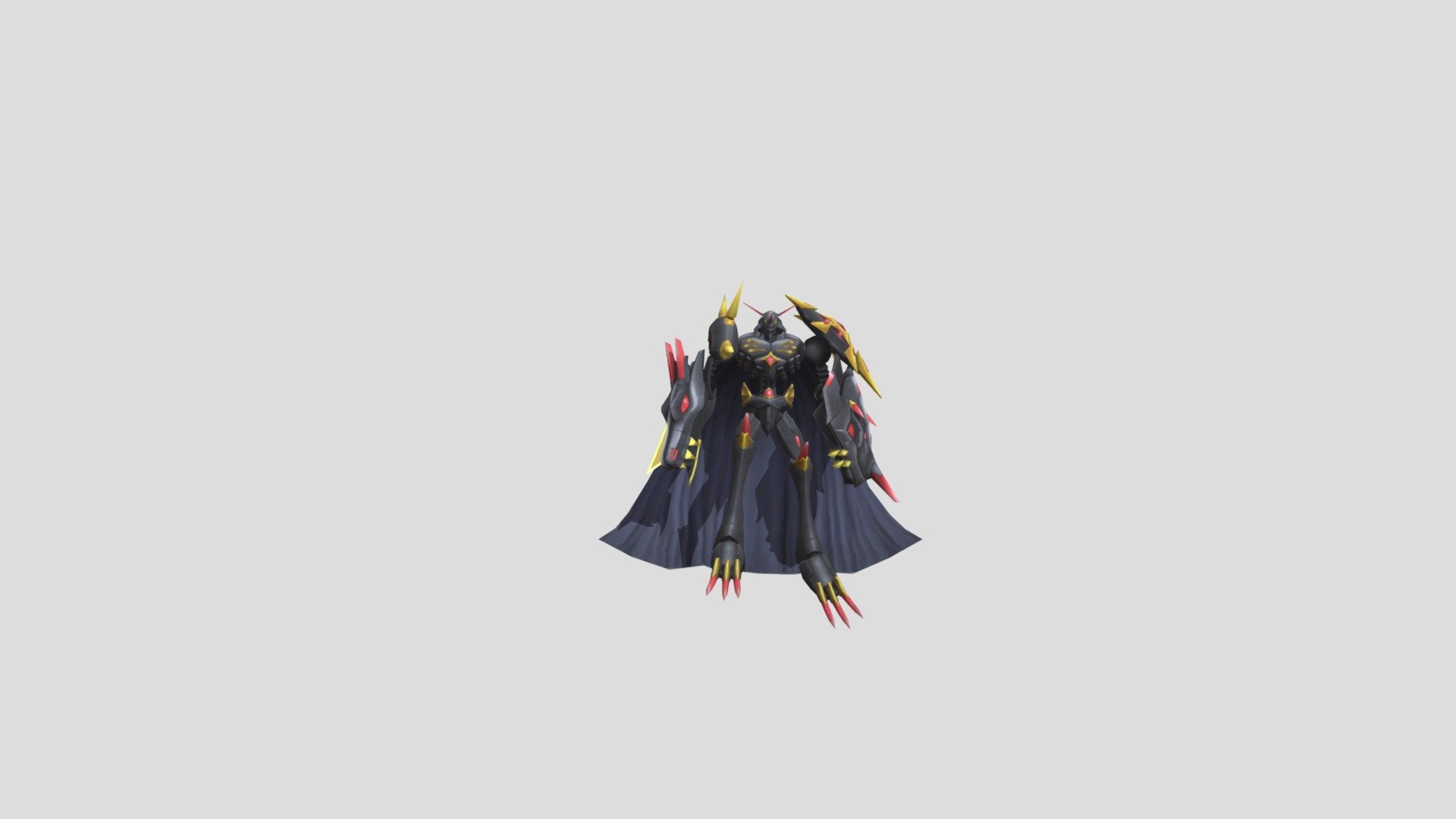 Mobile - Digimon Links - Omnimon Alter-B - The Models Resource