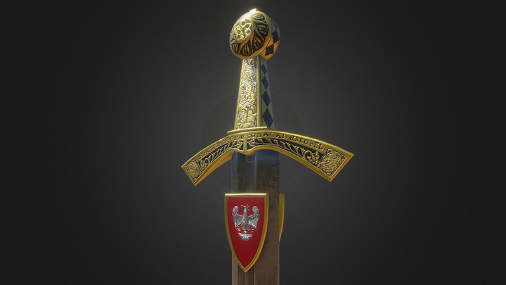 Sczerbiec 3D Model