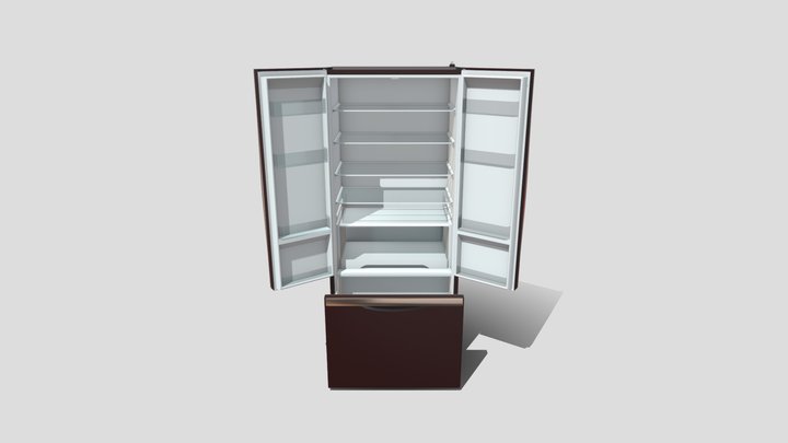 Refrigerator 3D Model