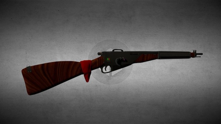 Mosin Nagant-M2117 (First Draft) 3D Model