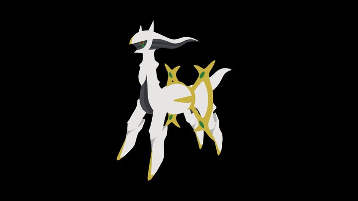 Arceus 3D Model