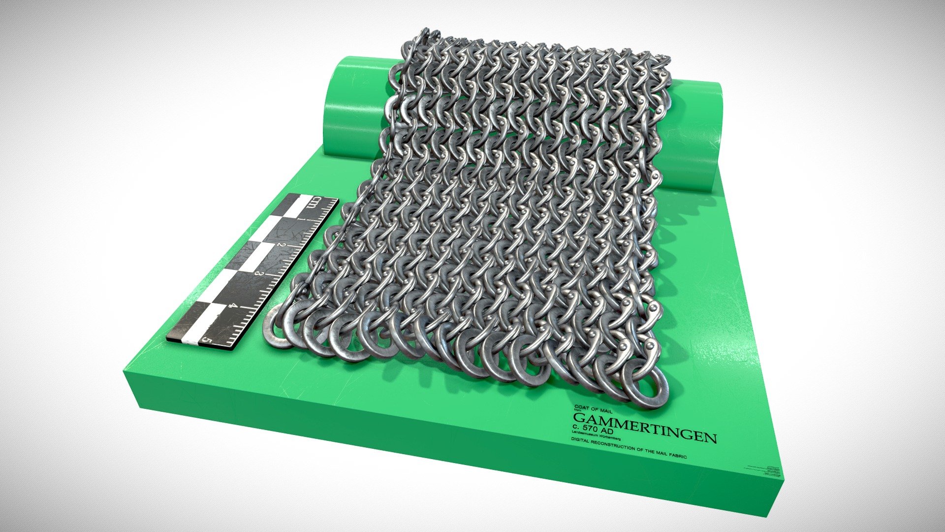 Gammertingen mail fabric: 3D reconstruction