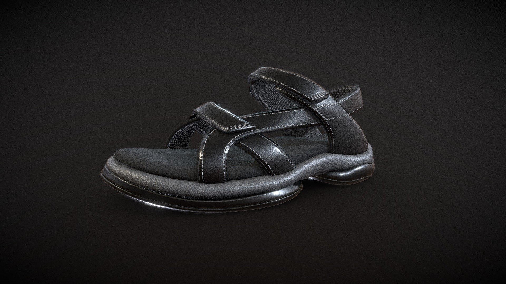 Sport Sandals - Buy Royalty Free 3D model by Feds452 [ae6eea0 ...