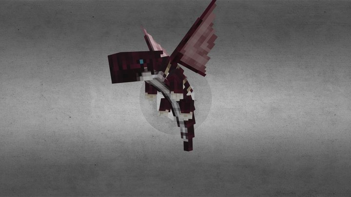 Mini Dragon Blockbench 3D Model