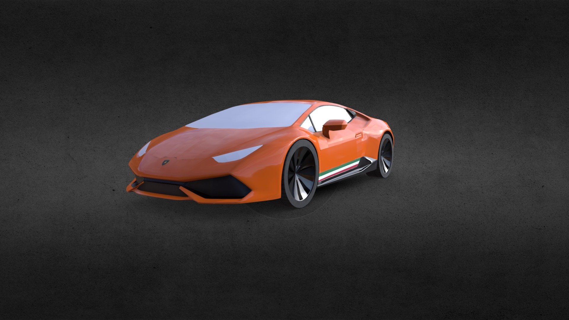 Lamborghini Huracan - 3D model by Mark Busuttil (@mark_busuttil) [ae7151f]