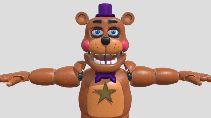 Rockstar Freddy (Help Wanted 2) 3D Model