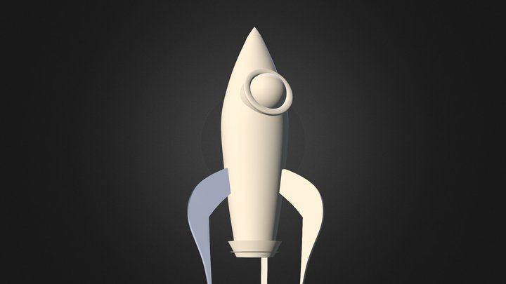 Cohete 3D Model