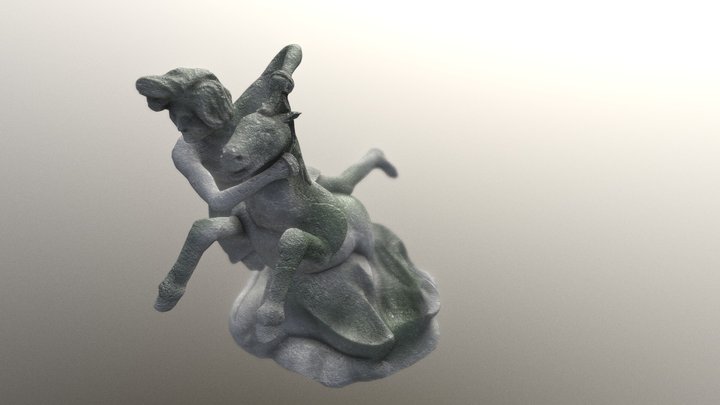 Horse statue 3D Model
