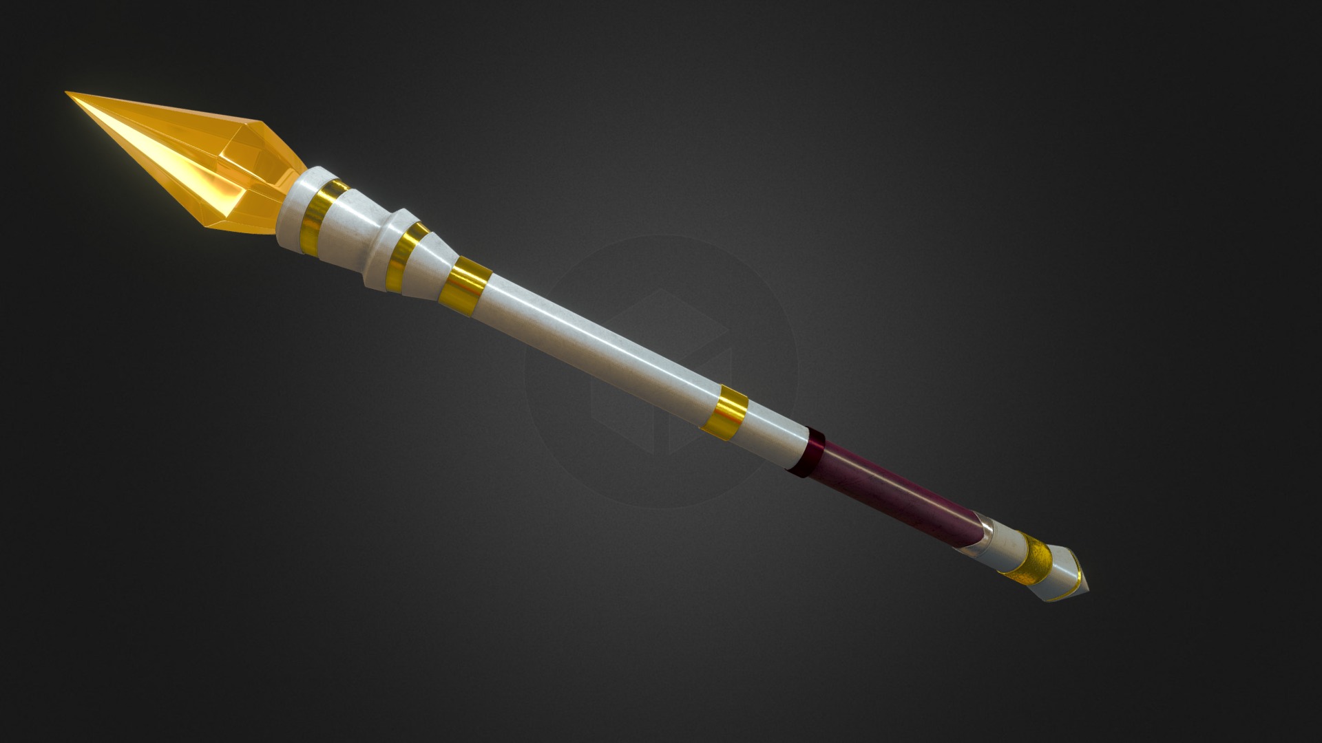 3D model Magic Wand - This is a 3D model of the Magic Wand. The 3D model is about a close-up of a syringe.