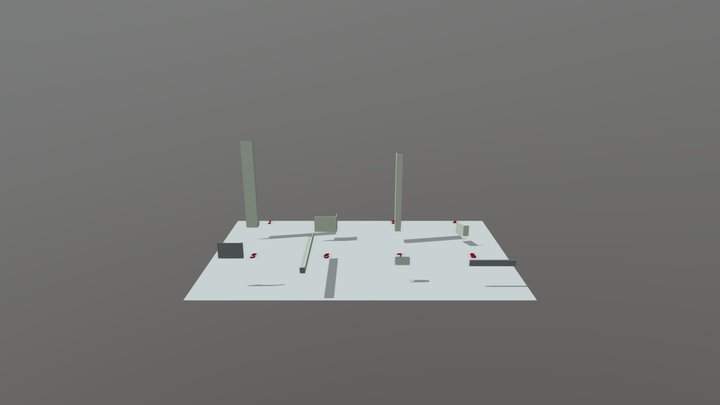 八个不锈钢 3D Model