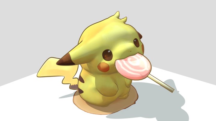 Pikachu 3D Model