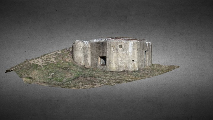Bunker in Devinska Nova Ves 3D Model