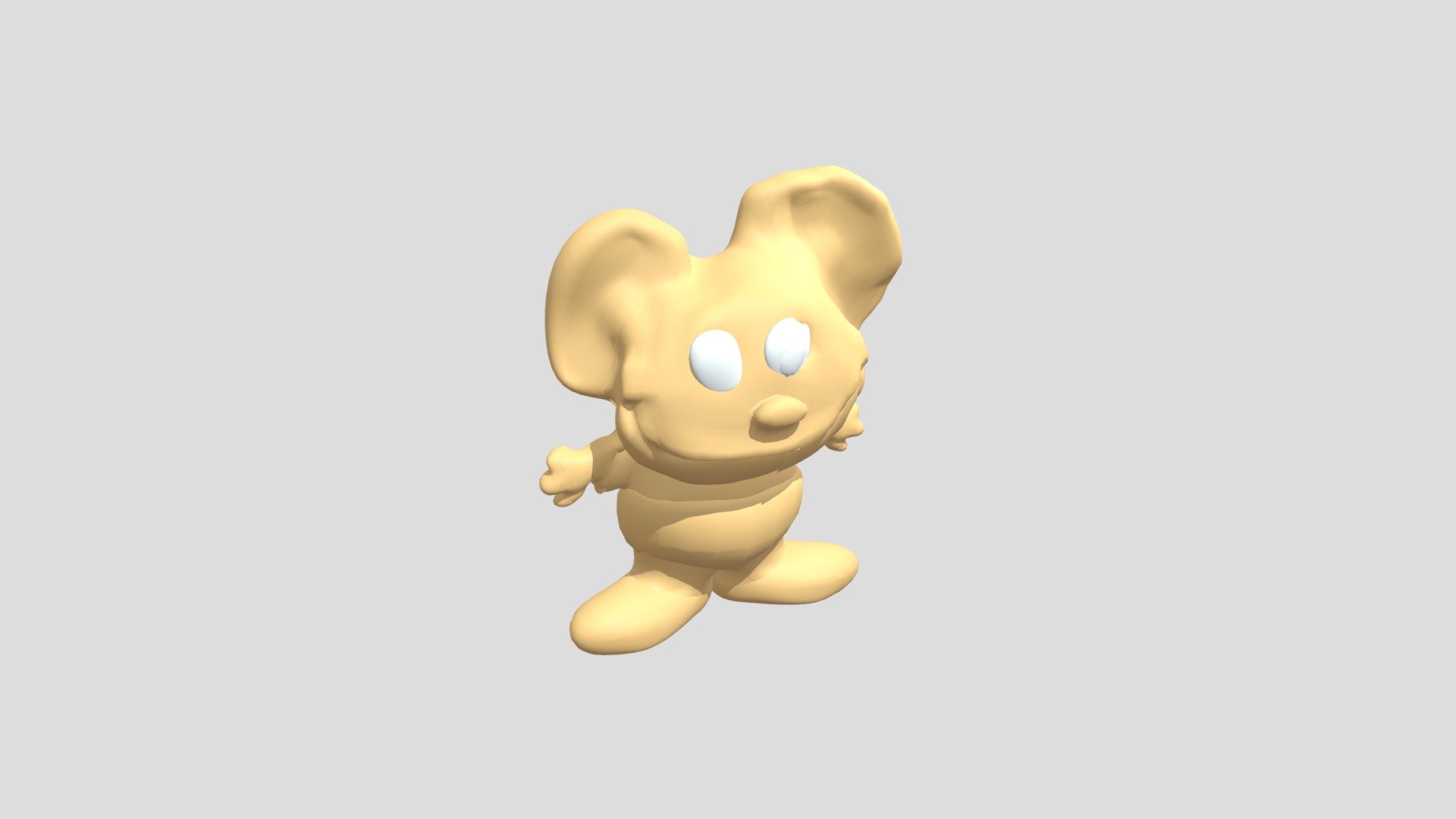 Mokey but it's yellow crewmate