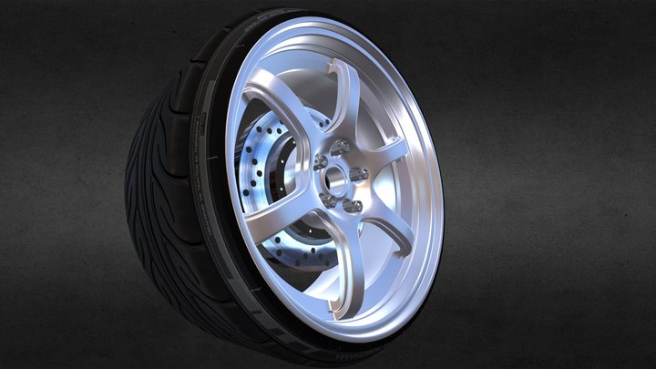 wheel 005 3D Model