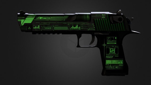 Reboot_Green 3D Model