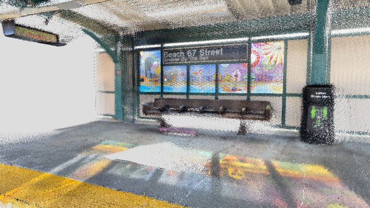 Beach 67 st subway stop - SiteScape – Free 3D Model STL