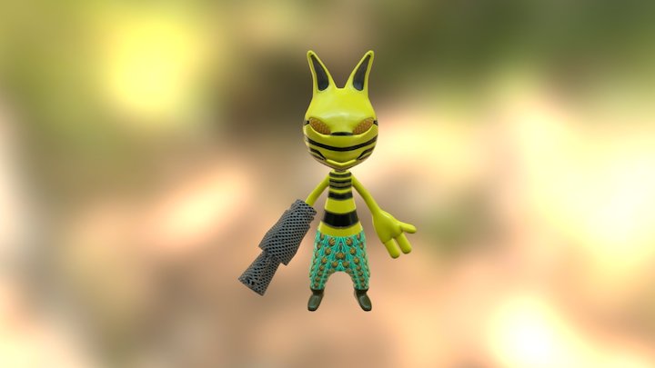 Abejaman 3D Model
