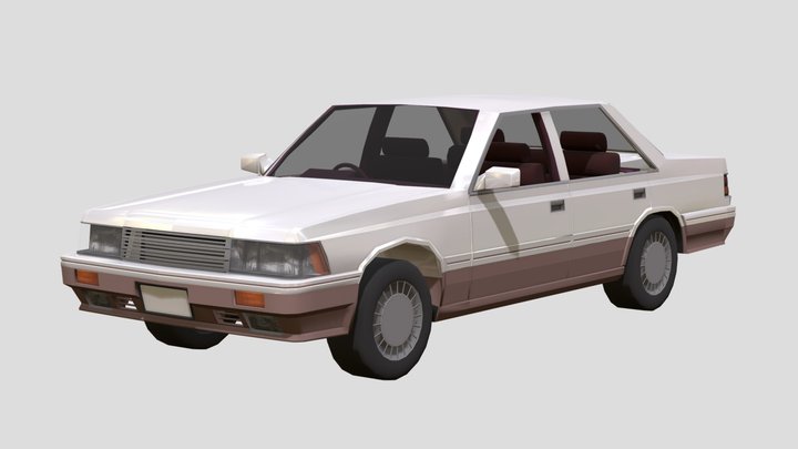 Nissan laurel c32 3D Model