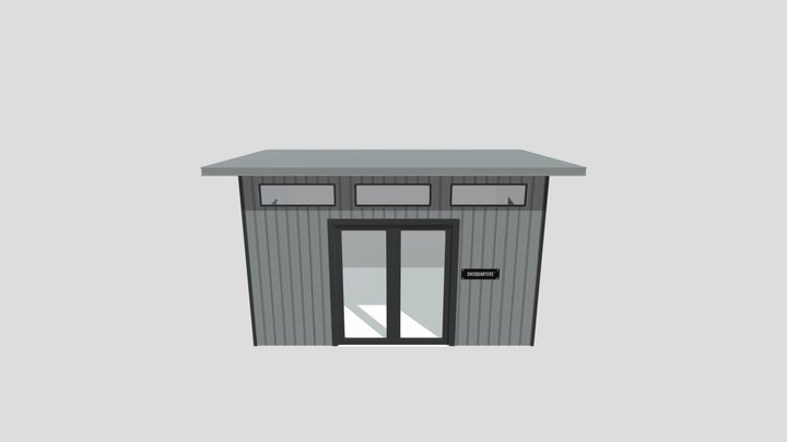 correction shed 3 3D Model