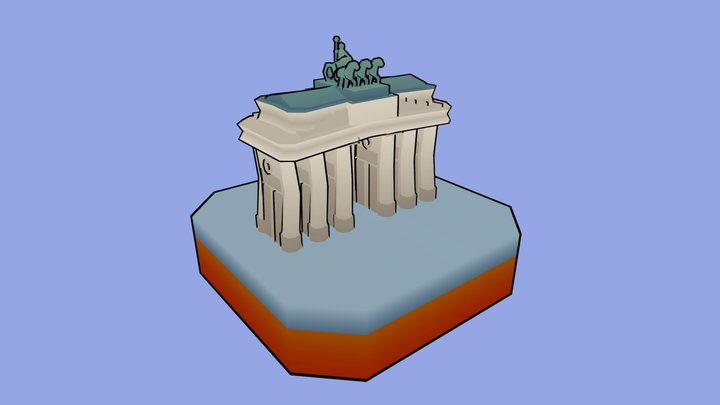 World Landmarks: Germany 3D Model