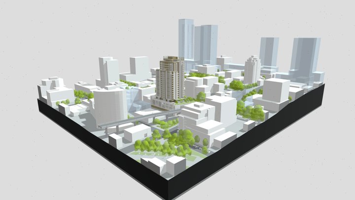 1555-1581 7th AV W - UDP virtual arch. model 3D Model