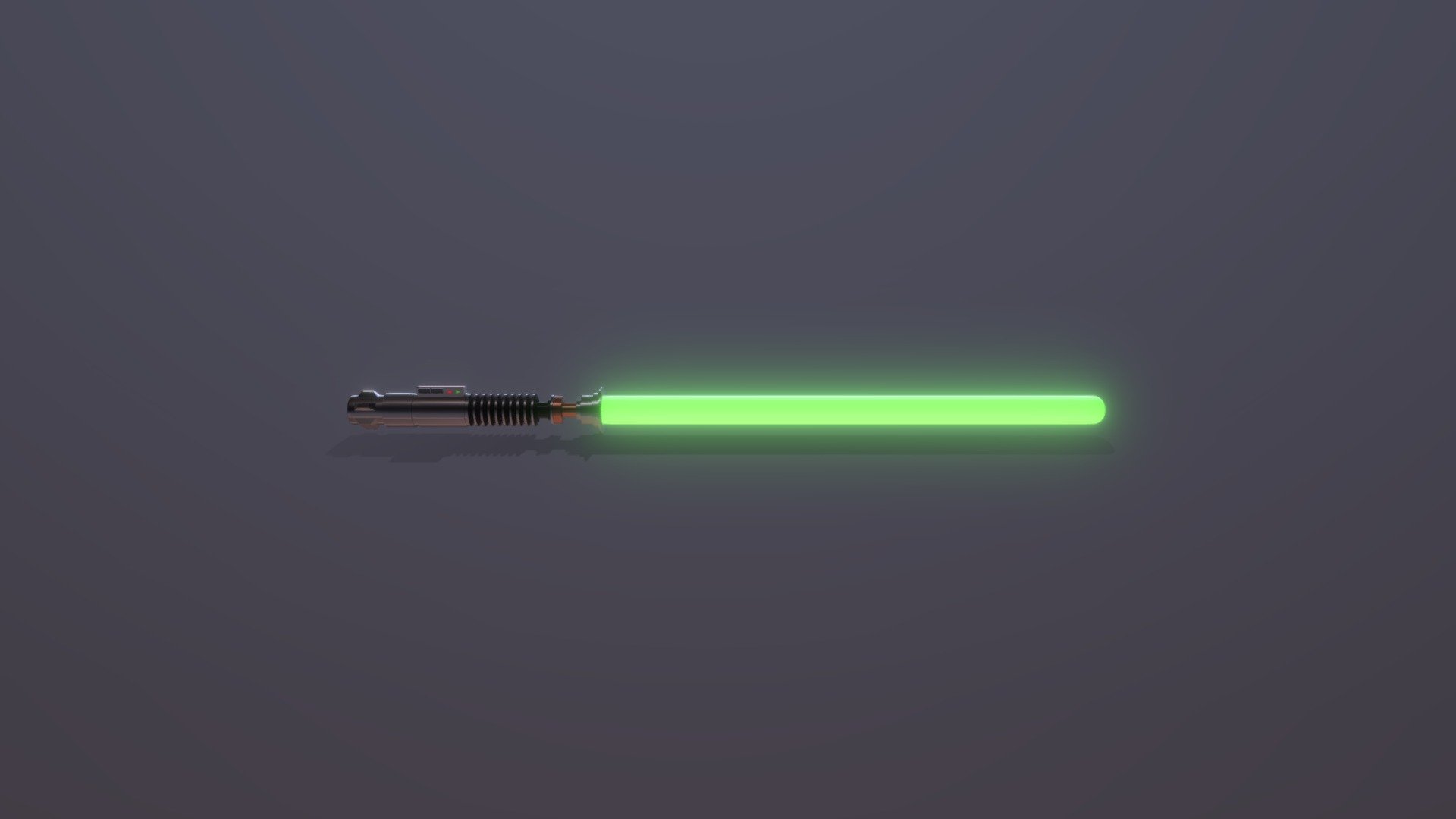 Luke Skywalker lightsaber - 3D model by carlosdanielrodriguezruiz ...