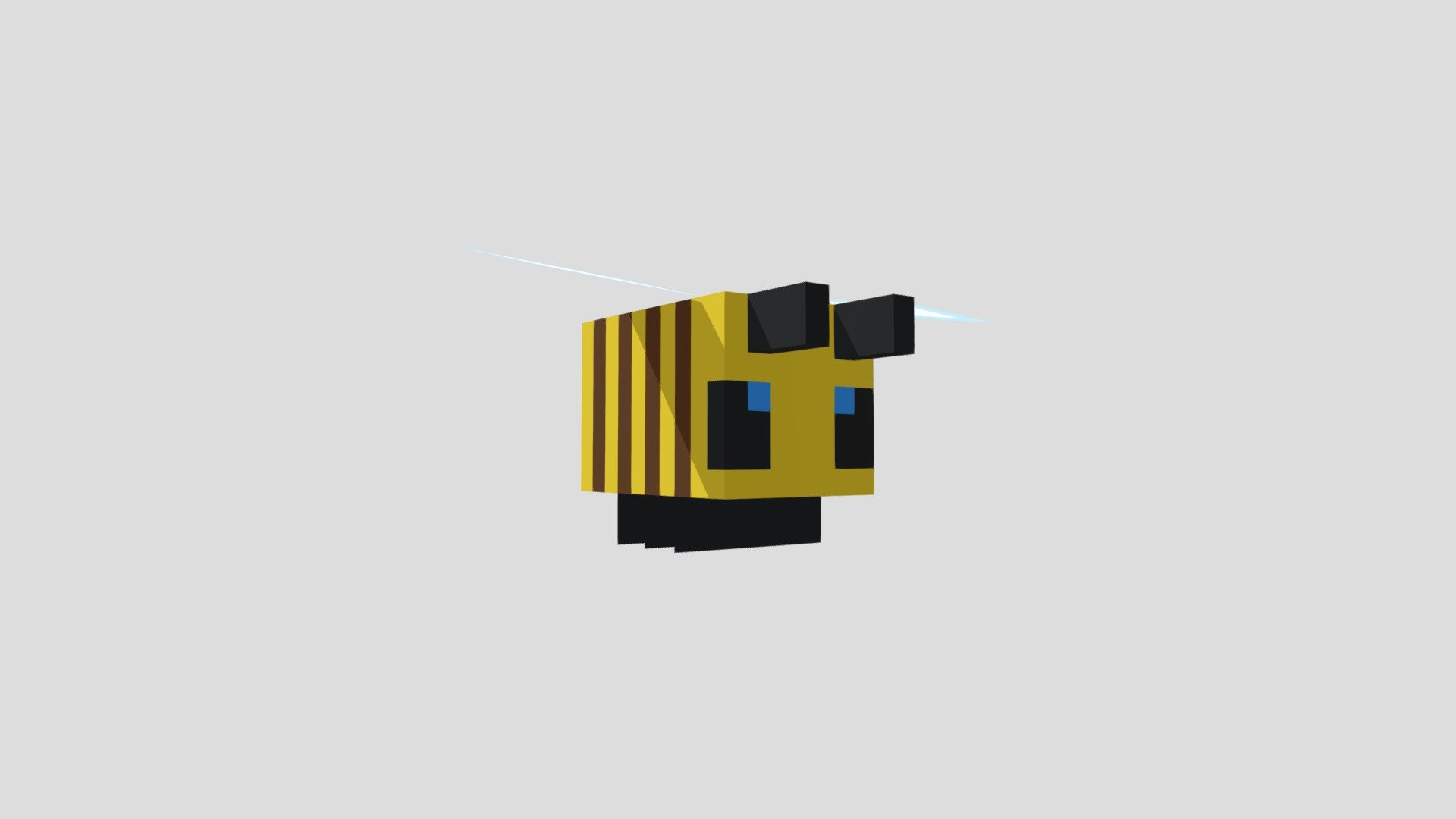 Minecraft Bee - Download Free 3D model by Fihn (@FihnSketchfab ...