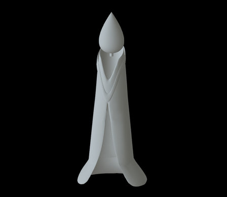 The Statue of Fatimah 3D Model