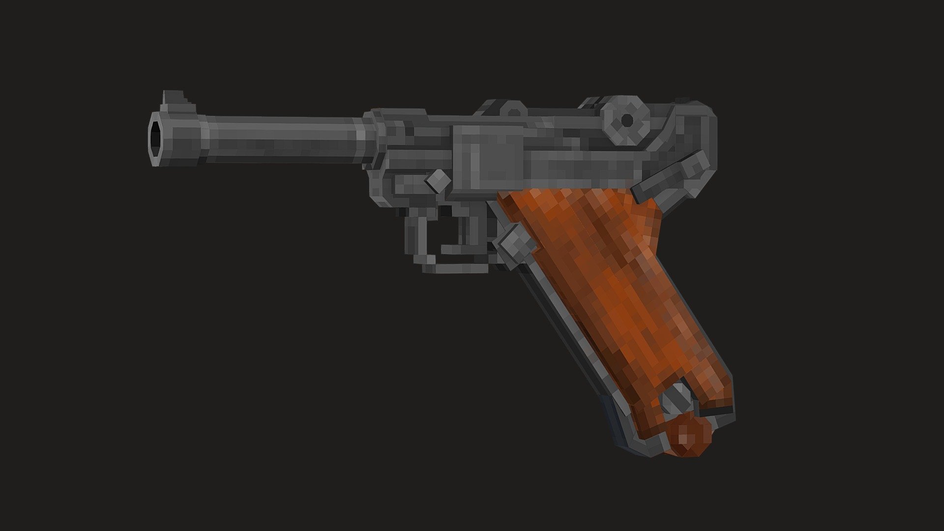 Luger - 3D model by biaisbidaod (@umoumoumogtod) [ae83144] - Sketchfab