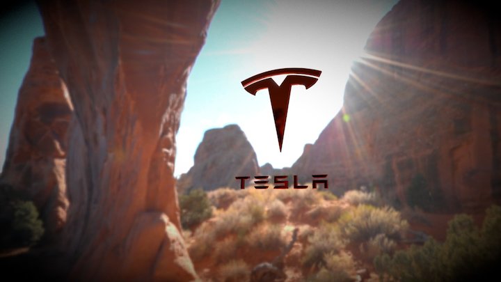 Tesla Logo 3D Model