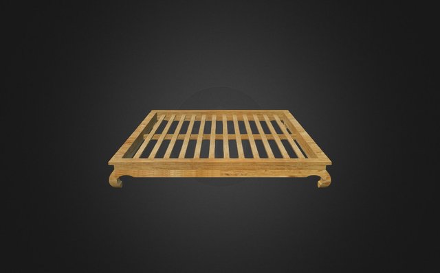 Opium Bed 3D Model