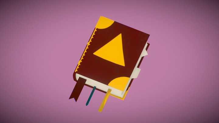 Old Tome Version 1 - WIP 3D Model