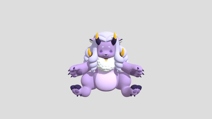 Leone Plush 2 3D Model