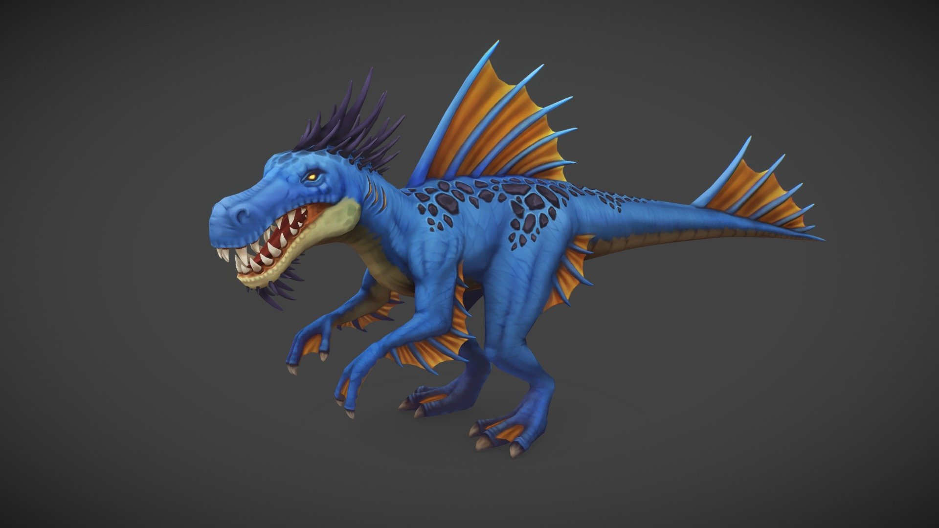 River Raptor - 3D model by Ben Rosado (@brosadocg) [ae86103] - Sketchfab