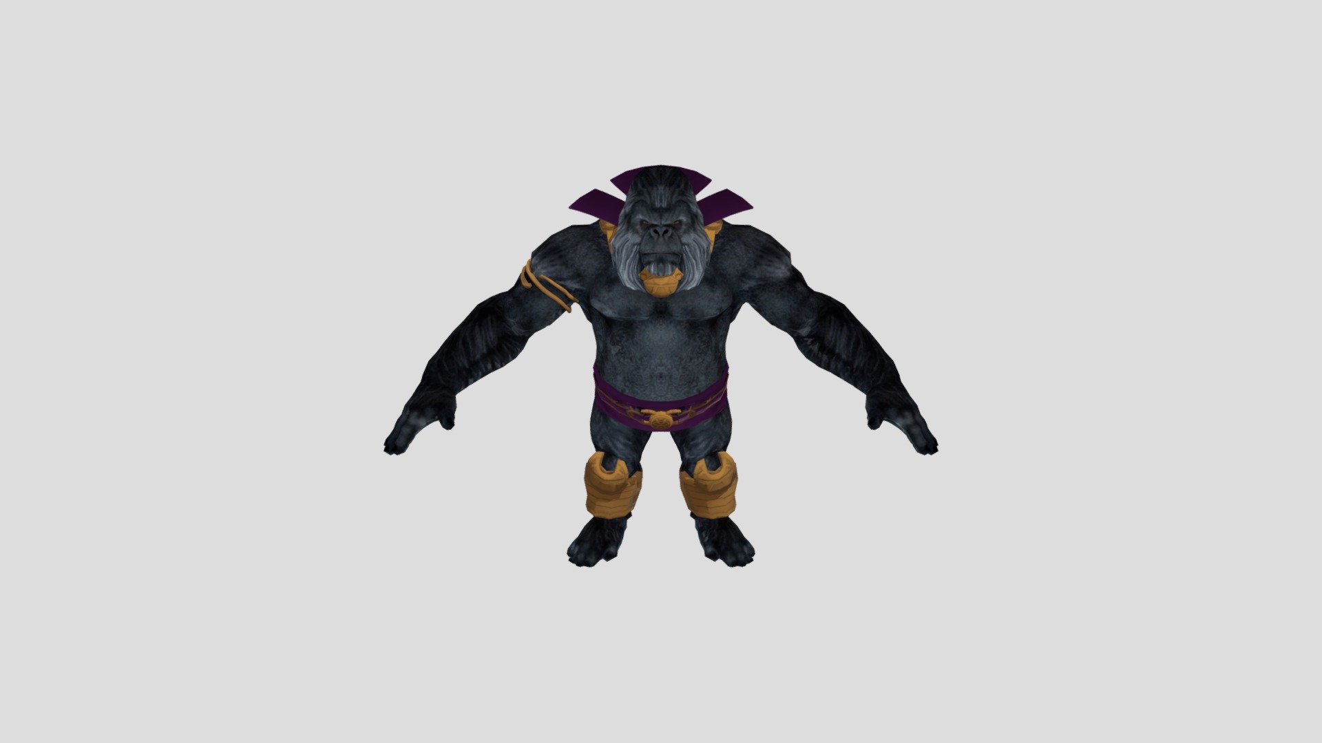 Gorilla Grodd - Download Free 3D model by Tigerar1 (@allanromanreyes ...