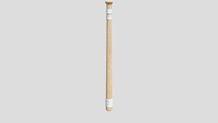 BaseBall Bat | Textured 3D Model