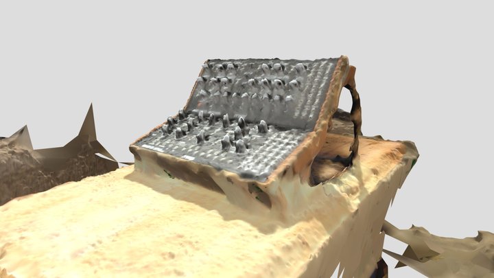 Moog DFAM & Mother-32 synthesizer, bad scan 2.1 3D Model
