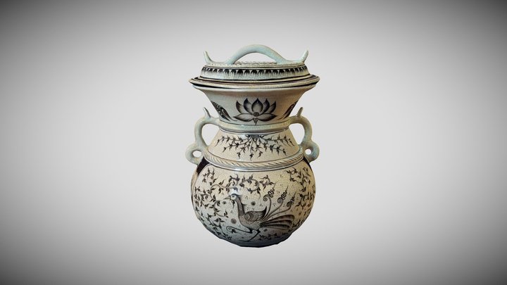 W35 WiangKalong Vase 3D Model