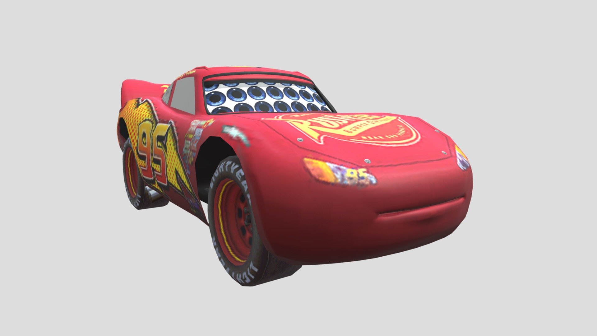 GameCube-Lightning McQueen - 3D model by Sajin Mickey Firey fan 1342 ...