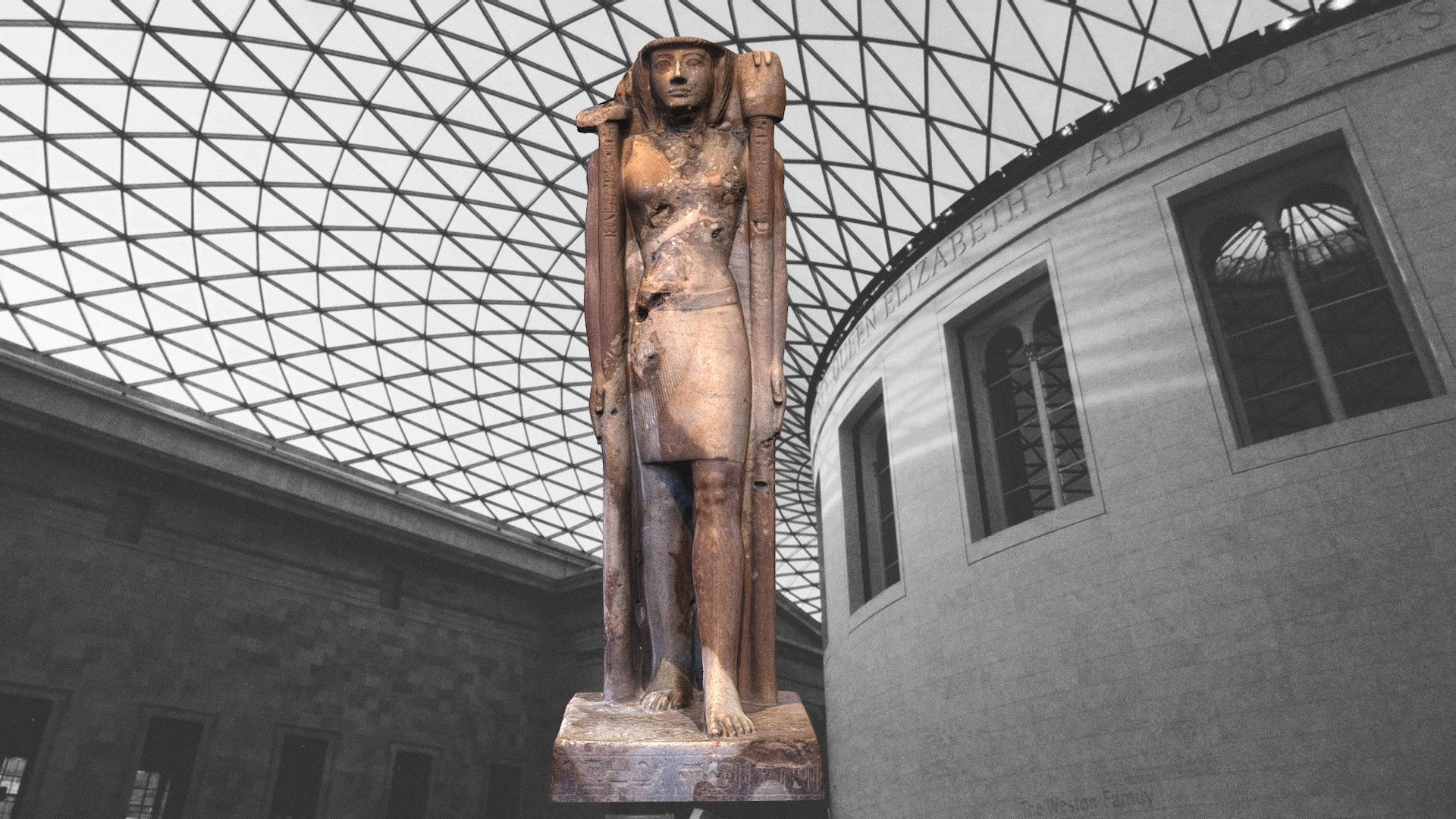 STATUE PRINCE KHAEMWASET - BRITISH MUSEUM 2020