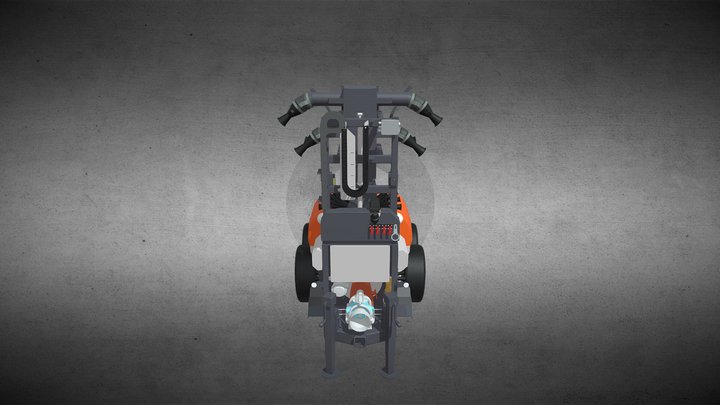 GRECALE 10Q BASSA 1453 3D Model