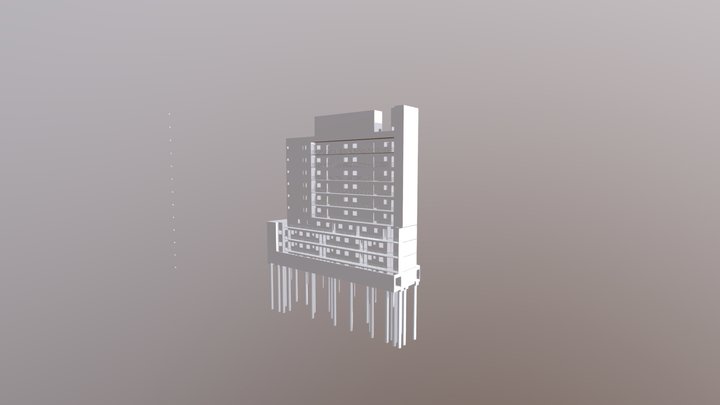 Projeto Estrutural - Res. CAVALLI CONSTRUTORA 3D Model