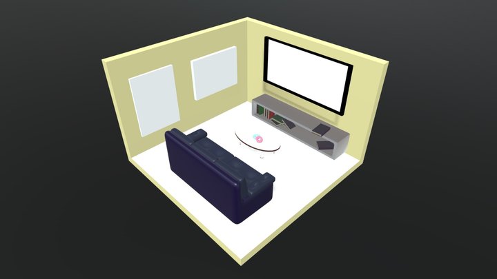 Room of Aesthetic 3D Model
