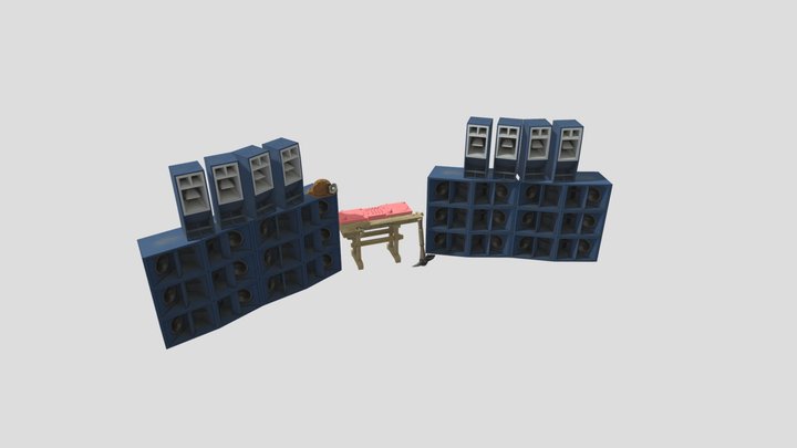 Rustborn_DJ_Setup 3D Model