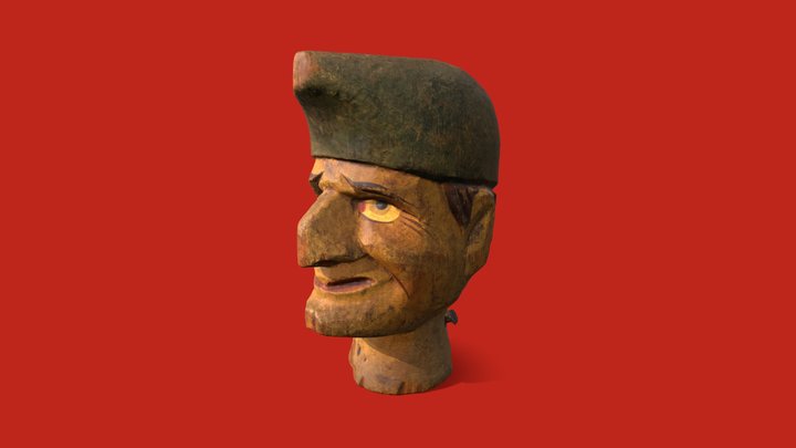 Jan Klaassen Head 3D Model