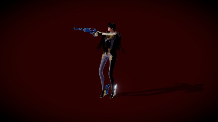Bayonetta 3D Model
