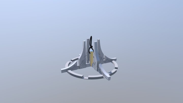 Carlson - Engineering Fountain 3D Model